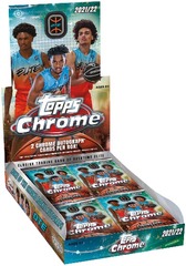 2021-22 Topps CHROME Overtime Elite Basketball Hobby Box